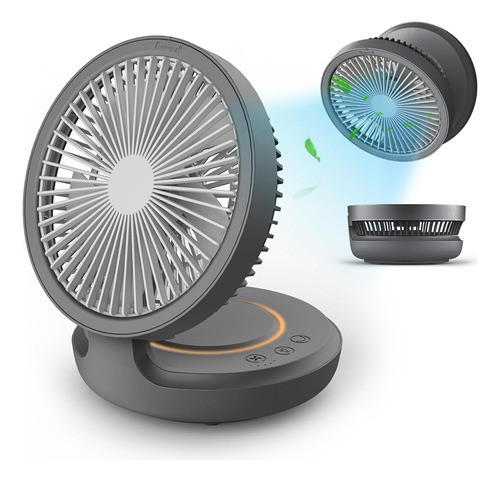 Shinic Ventilador De Mesa Ultra Silencioso Que Funciona Con 0