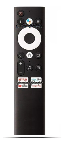 Control Remoto Smart Tv Con Comando Voz Para Hisense Bgh 0