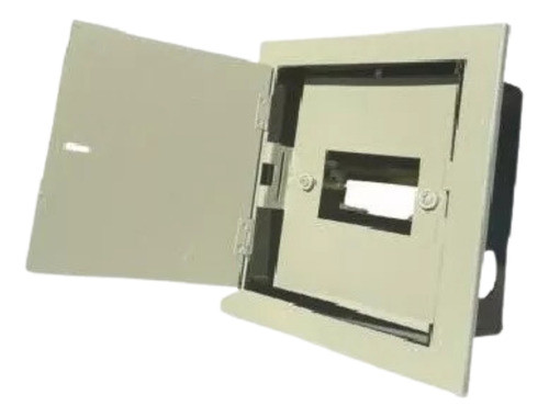 Caja Embutir Térmicas 4 Bocas Din Chapa Con Puerta 0