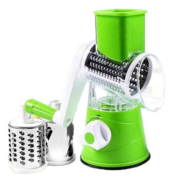 Cortador Rallador Espiral De Verduras Manual Con Manija Prof 0