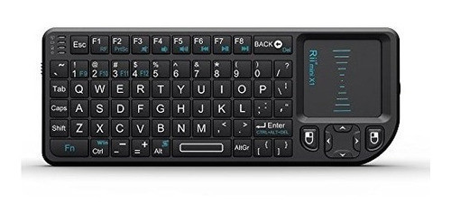 Rii Mini Teclado Inalámbrico De 2,4 Ghz Con Touchpad De Rató 0