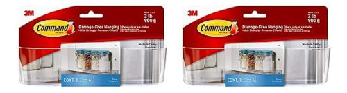 Comando Caddy Medio, Claro, Con 4 Tiras Interiores Transpare 0