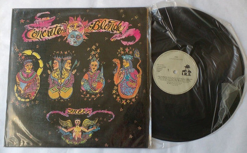 Disco Vinil Lp - Free Concrete Blonde - Com Encarte 0
