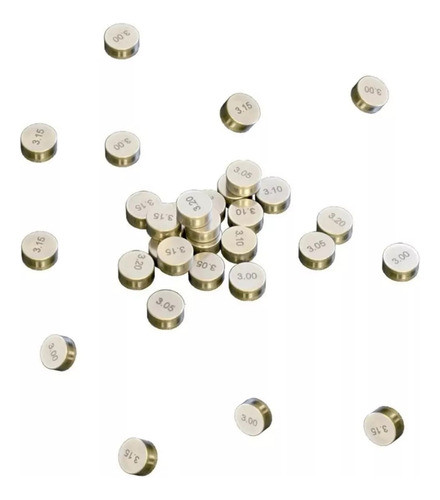 Pastilla Reguladora De Valvula 2.40mm Weskan 0