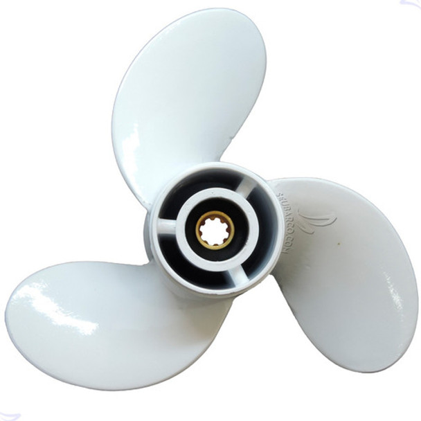 Hélice Para Motor De Popa Yamaha 15 Hp 9 1/4 X 8 P/ Força 0