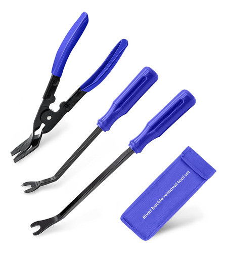 Herramienta Para Extraccion De Molduras En Autos. Azul 0