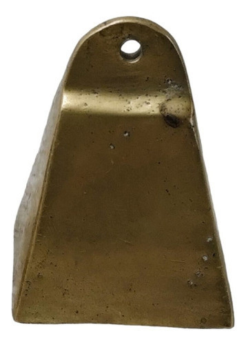 Campana Antigua De Bronce Macizo 0