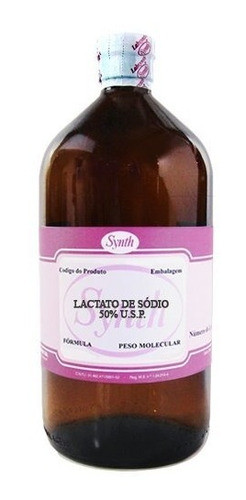 Lactato De Sódio U.s.p 50% 1 Litro Labsynth 0
