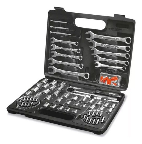 Maletín Herramientas71 Piezas Llaves Tubos Para Auto Hogar 0