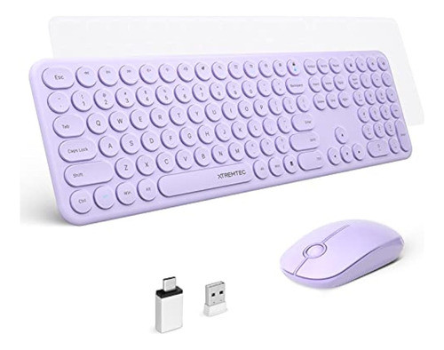 Xtremtec - Teclado Inalámbrico Y Mouse De Tamaño 0