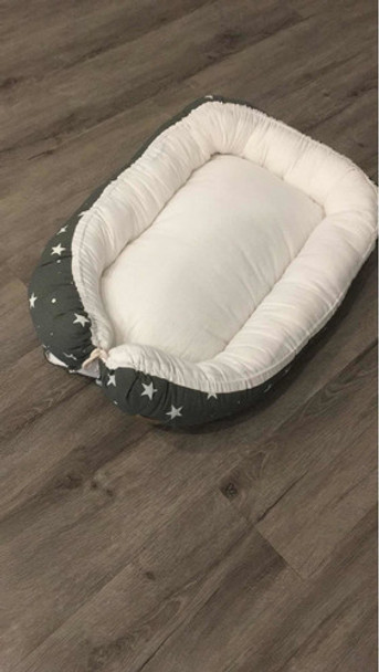 Nidito Bebe Contención Gris 0