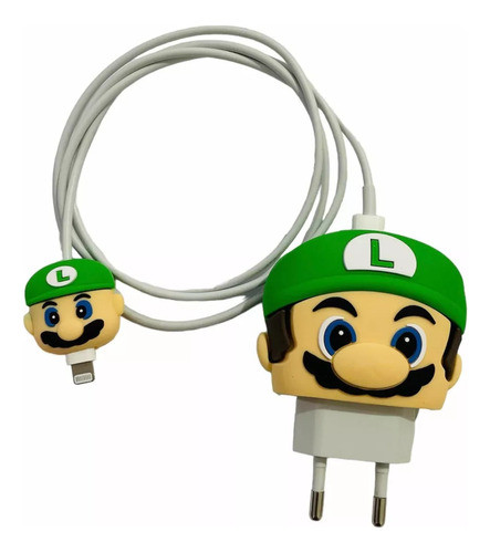 Capa Protetora Para Carregador E Cabo - Luigi 0