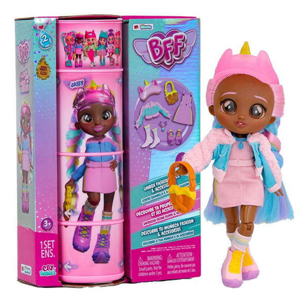 Bff Cry Babies Originales. Serie 2. Jassy. 9 Sorpresas. Mpuy 0