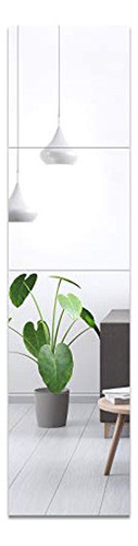 Evenlive Azulejos De Espejo De Cuerpo Entero, Espejo De Pare 0