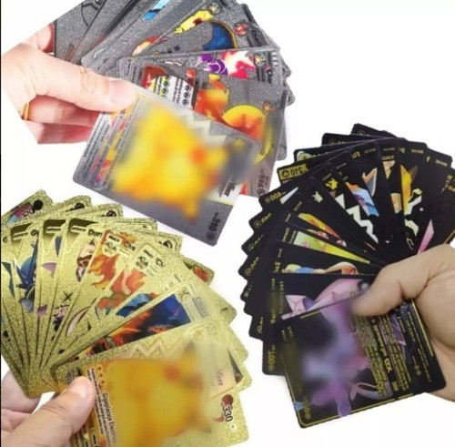 Pack 33 Cartas (11 Doradas + 11 Negras + 11 Plateadas) 0
