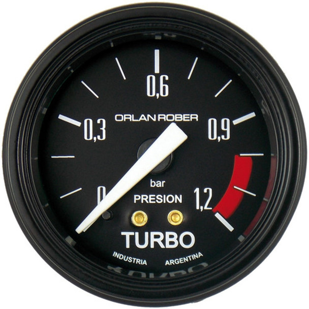 Manometro Presion De Turbo Escala: 0-1,2 Kg/cm2 Diam: 52mm 0