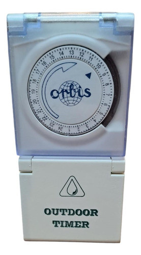 Timer Mecánico Estanco Analógico Programable Enchufab. Orbis 0