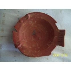 Cenicero Artesanal De Terracota C/ Formade Pez 0
