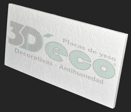 Placas Antihumedad- Decorativas 3d´eco Mod.: Travertino 0