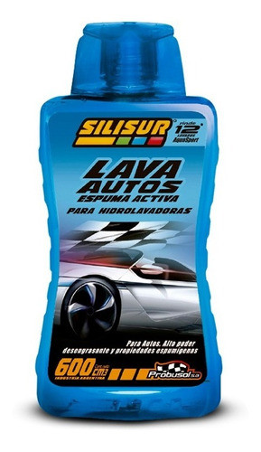 Shampoo Lava Autos Espuma Activa Silisur X 600cm3 0