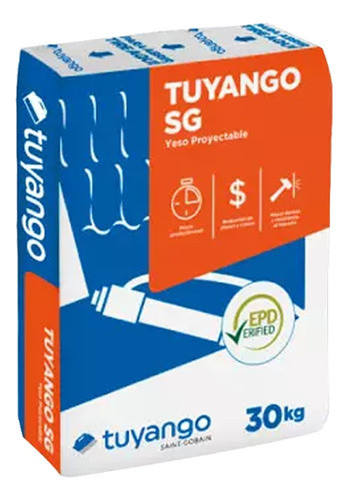 Yeso Proyectable Sg Revoque Interior X 30 Kg Tuyango Mm 0