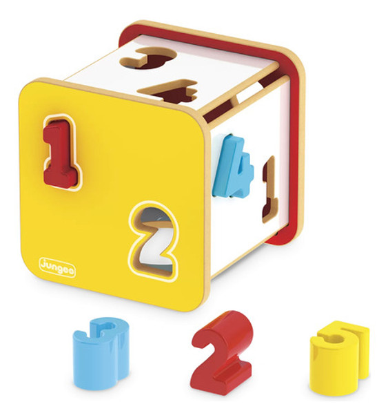 Cubo Didático Números Madeira 1 Ano + 0