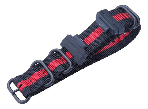 Correa De Nailon Para Reloj + Adaptadores De Reemplazo Mc... 0