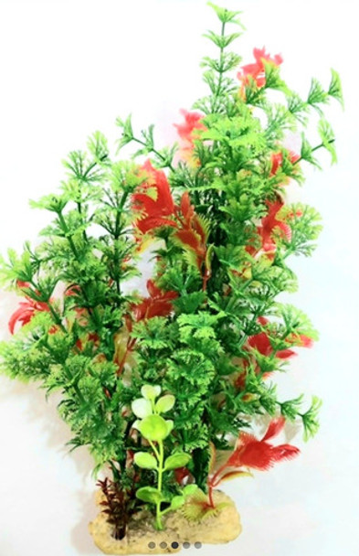 Adorno, Planta Artificial Imp. Para Peceras,terrarios 32cm A 0 Adorno, Planta Artificial Imp. Para Peceras,terrarios 32cm A 0