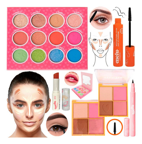 Set De Maquillaje Original Melu By Ruby Rose 0