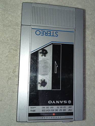 Walkman Sanyo Mg-27 Con Radio Am-fm En Funcionamiento 0