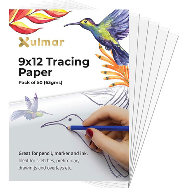 Papel De Trazado Xulmar 23x30 Cm, Pack De 50 Hojas Para Patr 0