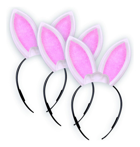 Kit 36 Enfeite Páscoa Tiara Orelha Orelhinha Coelho Enfeite 0