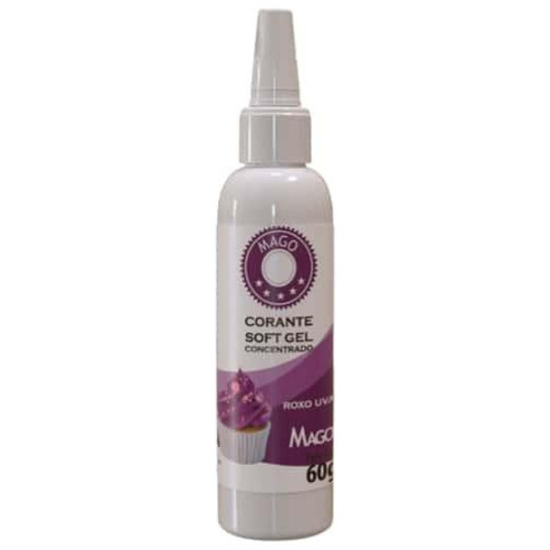Corante Soft Gel Mago Roxo Uva 60grs 0