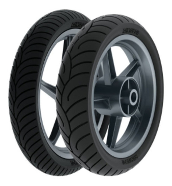 Cubiertas Rinaldi Hb37 Calle 90/90-18 + 80/100-18 (x2) 0