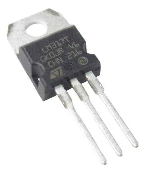 50x Lm317t Lm317 Regulador Ajustable St 1.5a To-220 0