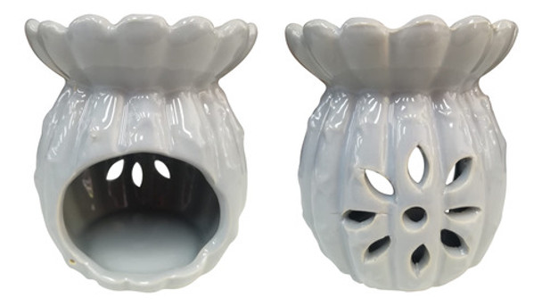 Hornito Para Esencia De Incienso Cactus Cerámica 0