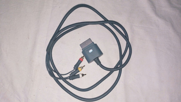 Cable De Audio Y Video Para Xbox 360 Fat Original 0