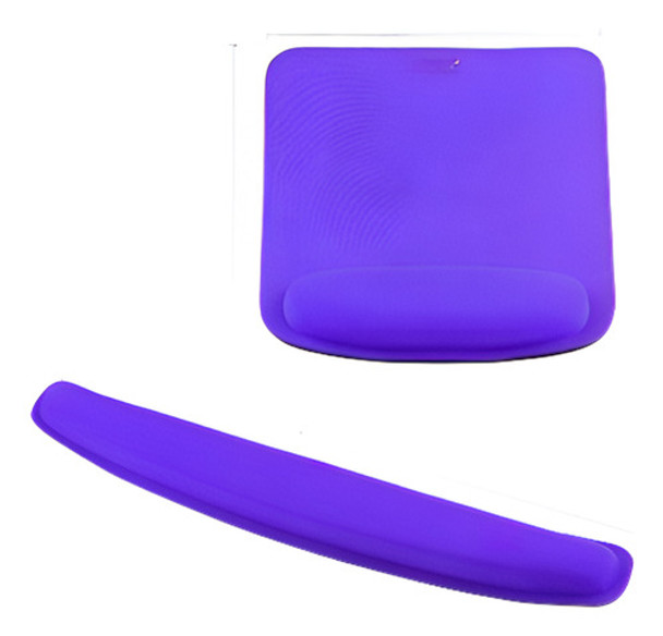 Mouse Pad Con Soporte Para Teclado Muñeca Resto 0