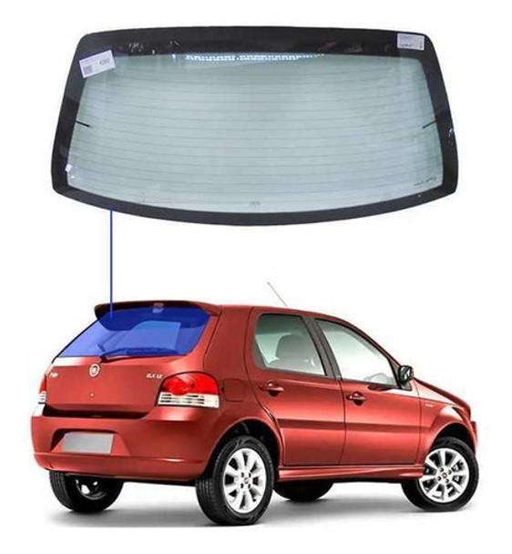 Parabrisa Traseiro Fiat Palio 2011 0