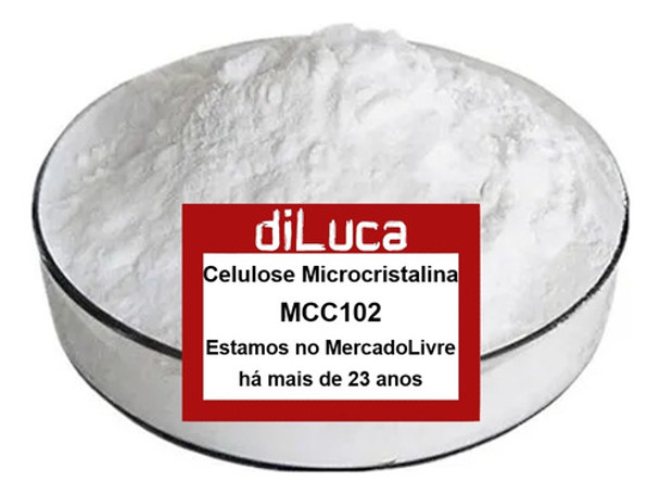 Celulose Microcristalina Usp Alta Qualidade Mcc-102 500gr 0