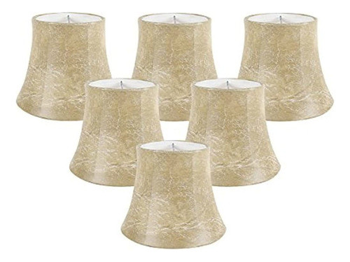 Juego Meriville De 6 Pantallas De Lámpara De Araña Con Clip 0