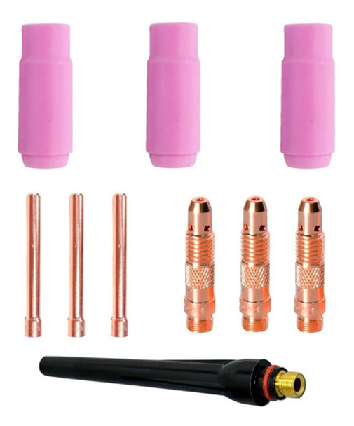 Kit Consumibles Torcha Tig Wp 17/18/26 Soldadora 1,6mm 0