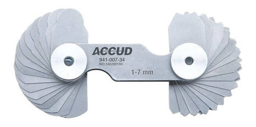 Plantilla De Radio 1 - 7 Mm Accud Thebmya 0