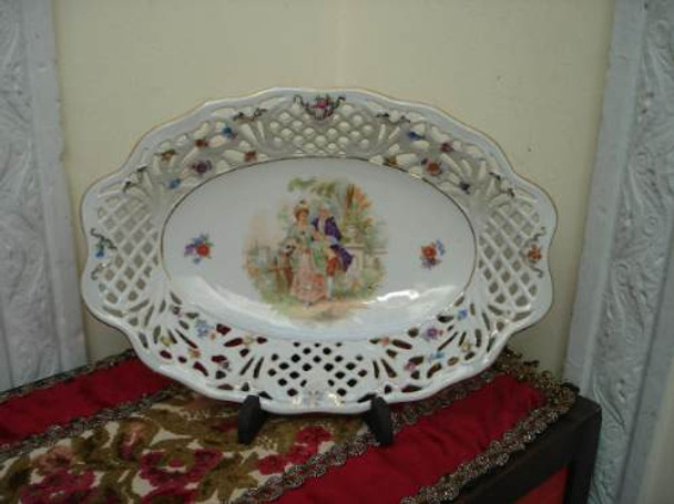 Exquisito Centro Bavaria Calado Antiguo Gran Diseño Miralo 0