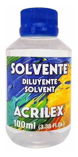 Solvente 100ml Acrilex 0