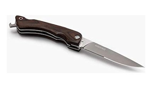 Barebones | Cuchillo De Picnic Plegable - Hoja Dentada De 4 0