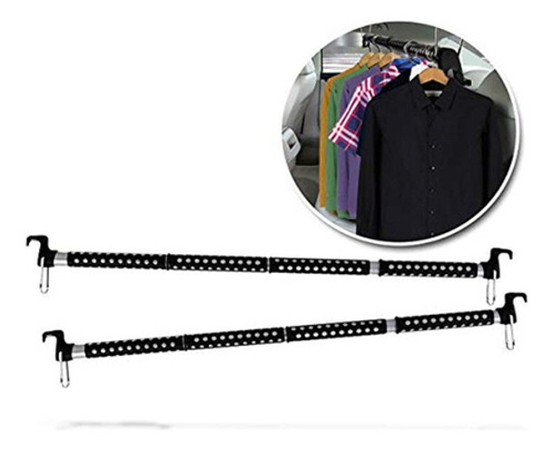 Zona Tech - Barral Para Ropa Para Auto Barral Para Ropa Expa 0