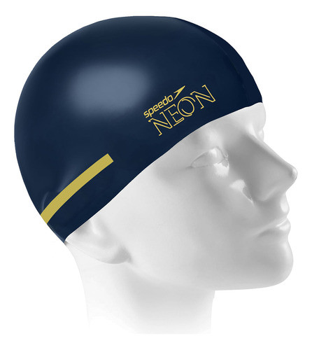 Touca De Natação De Silicone Macio Neon Speedo - Marinho Úni 0
