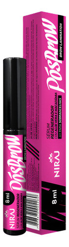 Sérum Pós Brow Niraj Regenerador Para Sobrancelhas 8ml 0