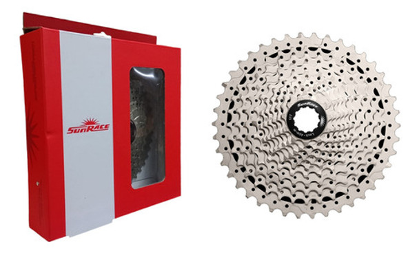 Cassette Sunrace Ms7 P/ Bici 11 Vel. 11-46 Dts. Plata 0